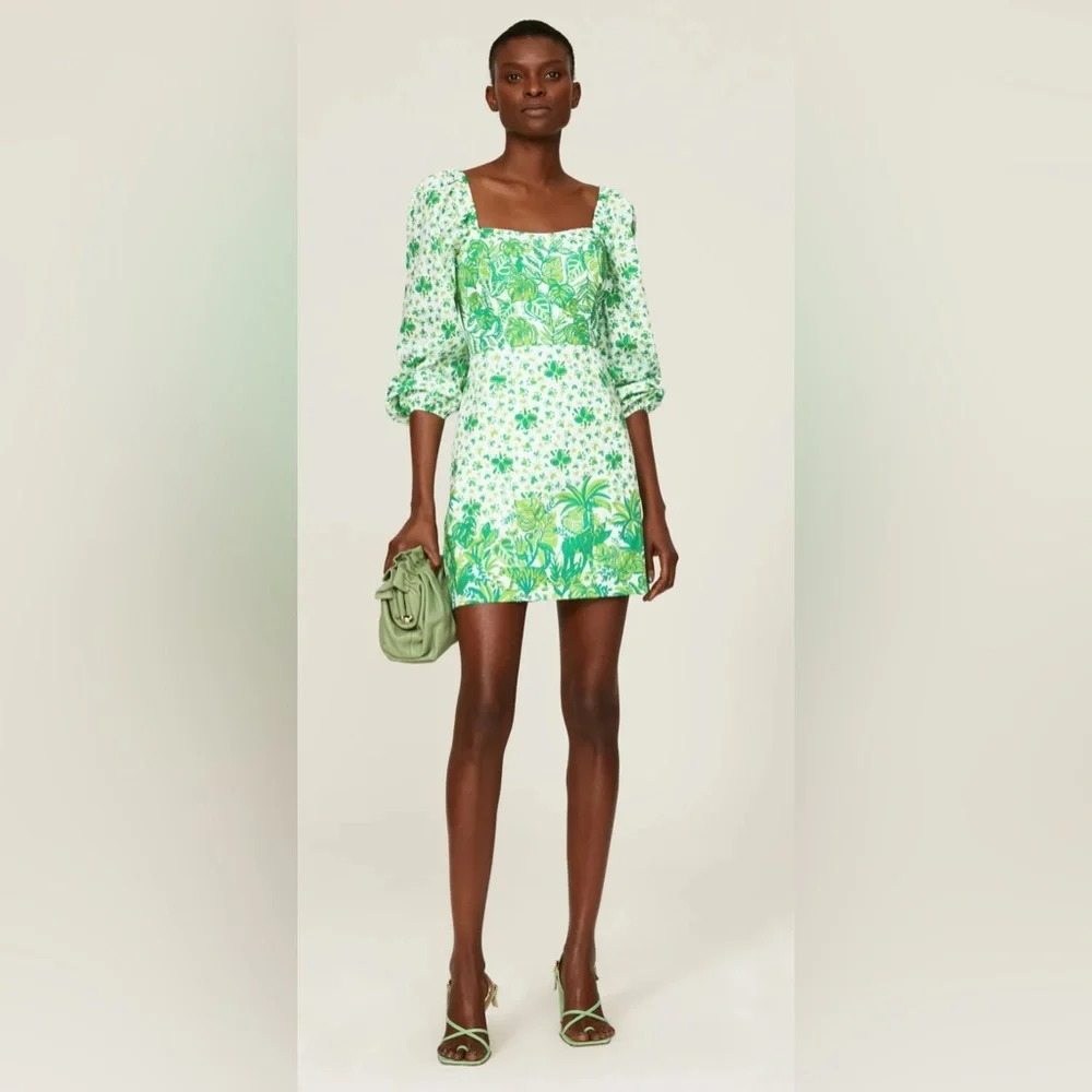 Lilly Pulitzer Esteli Romper sz 0 - Picture 2 of 5